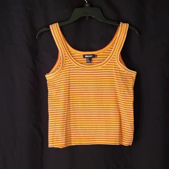 3/$25 DKNY Retro Style Striped Tank - Picture 3 of 8